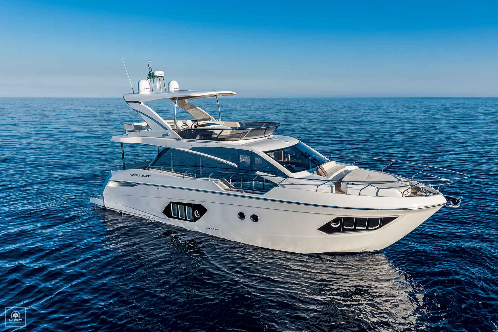 absolute yacht 50 fly price