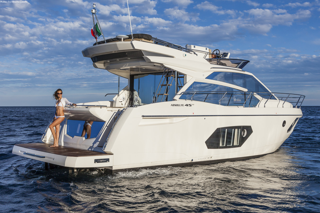 absolute yachts 47 fly price