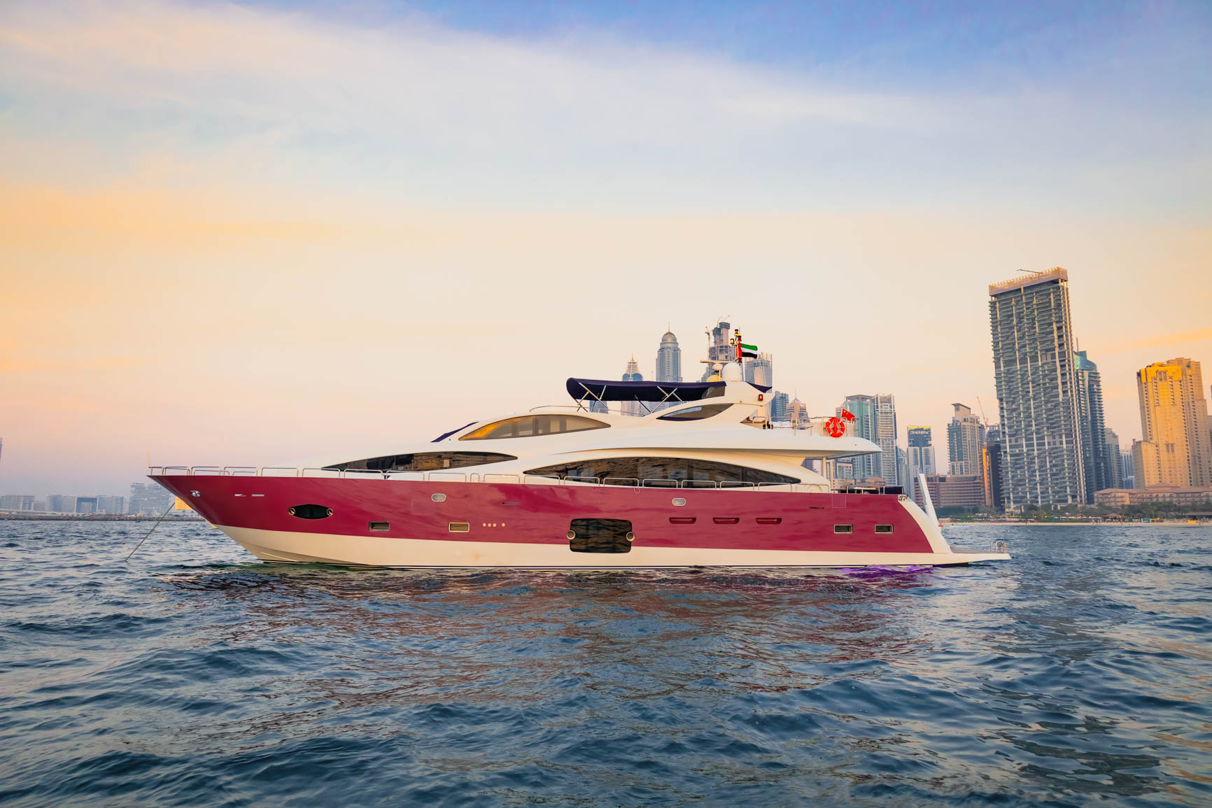 luxury yacht in kona